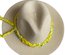 Summer hat with yellow bandana