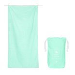 Rainforest Green beach towel